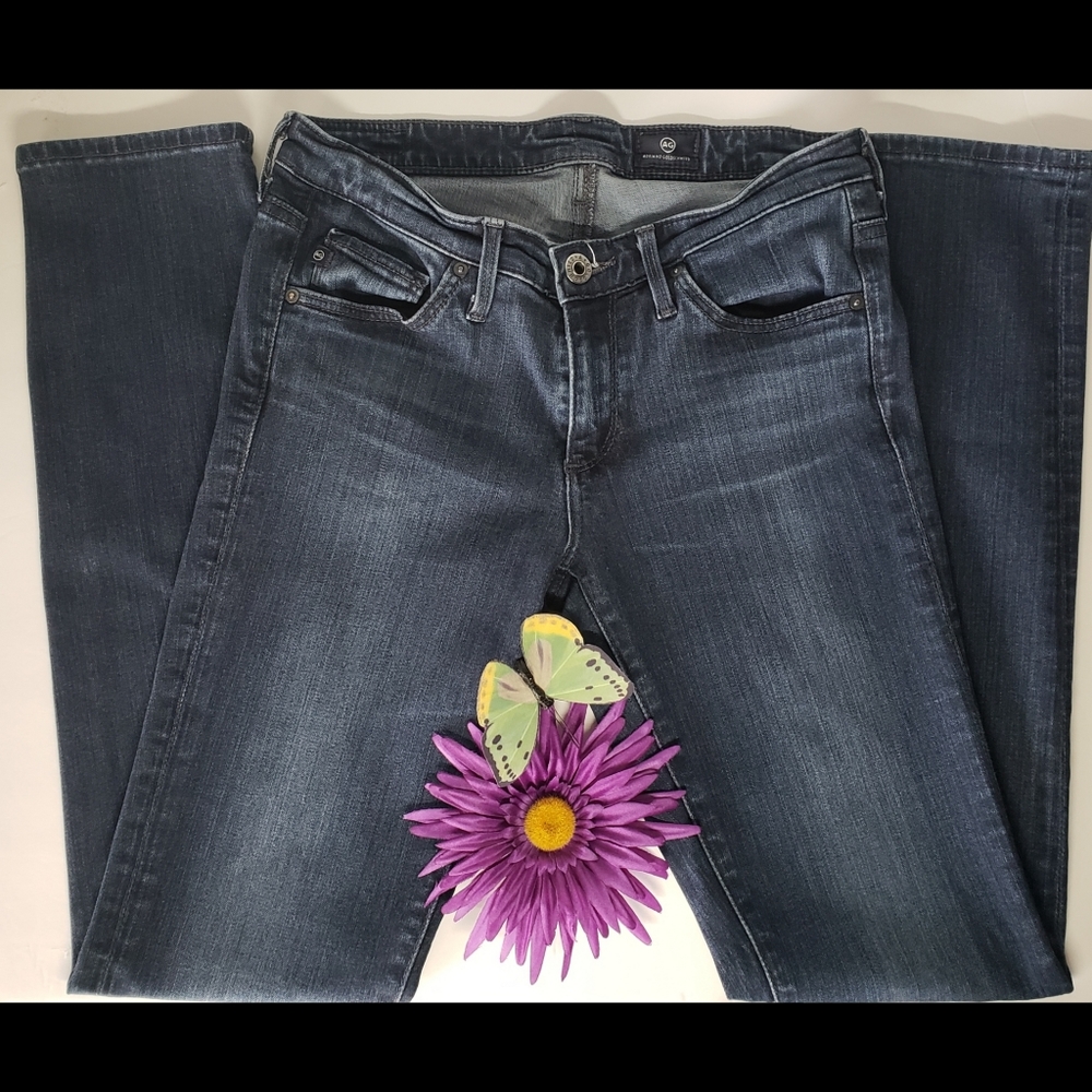 AG Adriano Goldschmied  Skinny Staight Blue Jeans